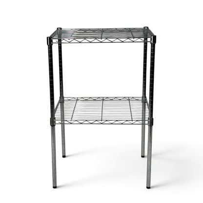 Scaffale Metallika H 102cm  – 2 Ripiani 90×35 cm