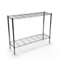 Scaffale Metallika H 102cm  – 2 Ripiani 122×35 cm