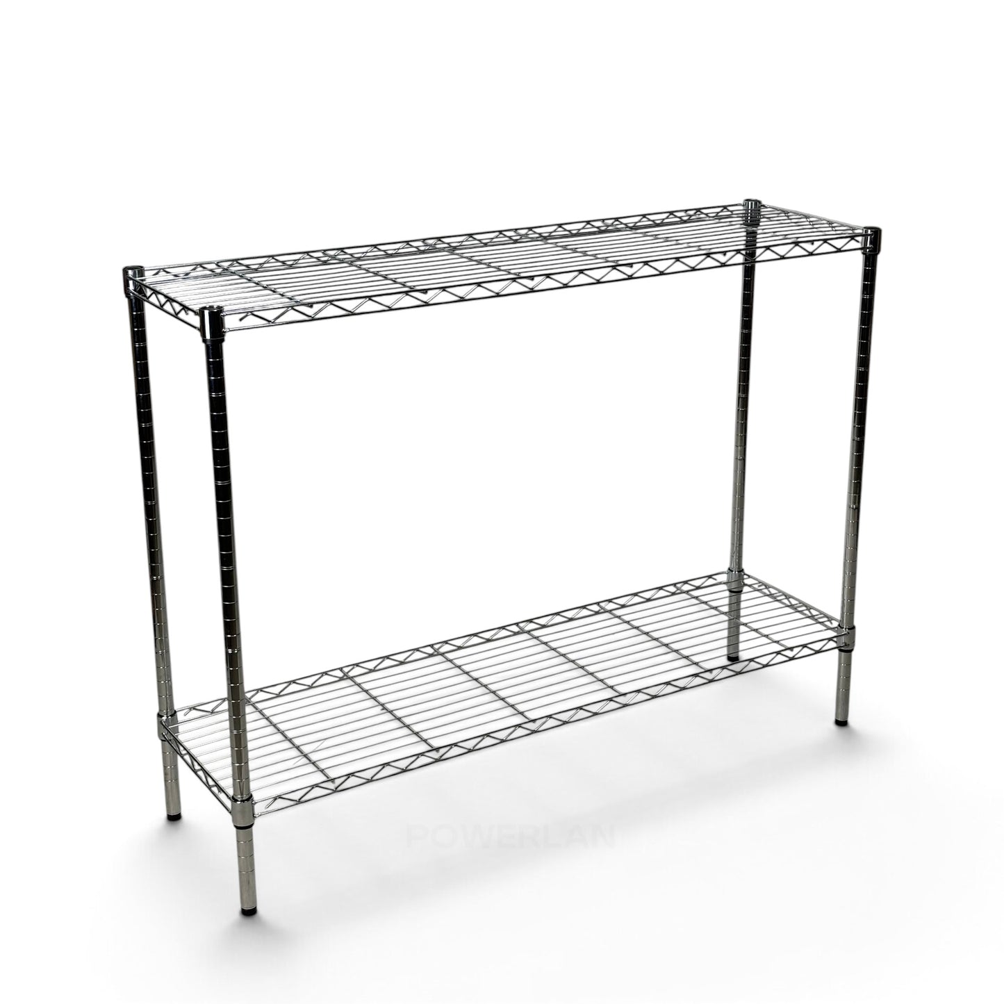 Scaffale Metallika H 82cm  – 2 Ripiani 122×35 cm