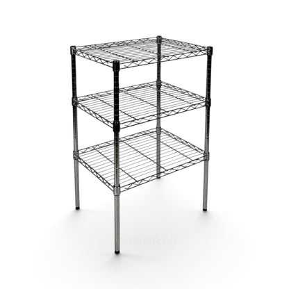 Scaffale Metallika H 82cm  – 3 Ripiani 60×35 cm