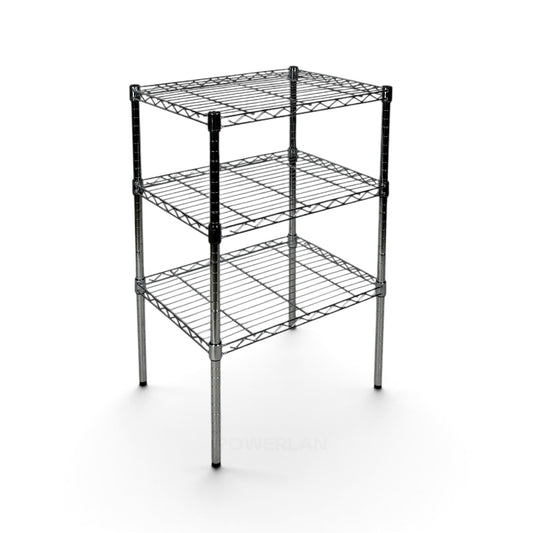 Scaffale Metallika H 82cm  – 3 Ripiani 60×35 cm