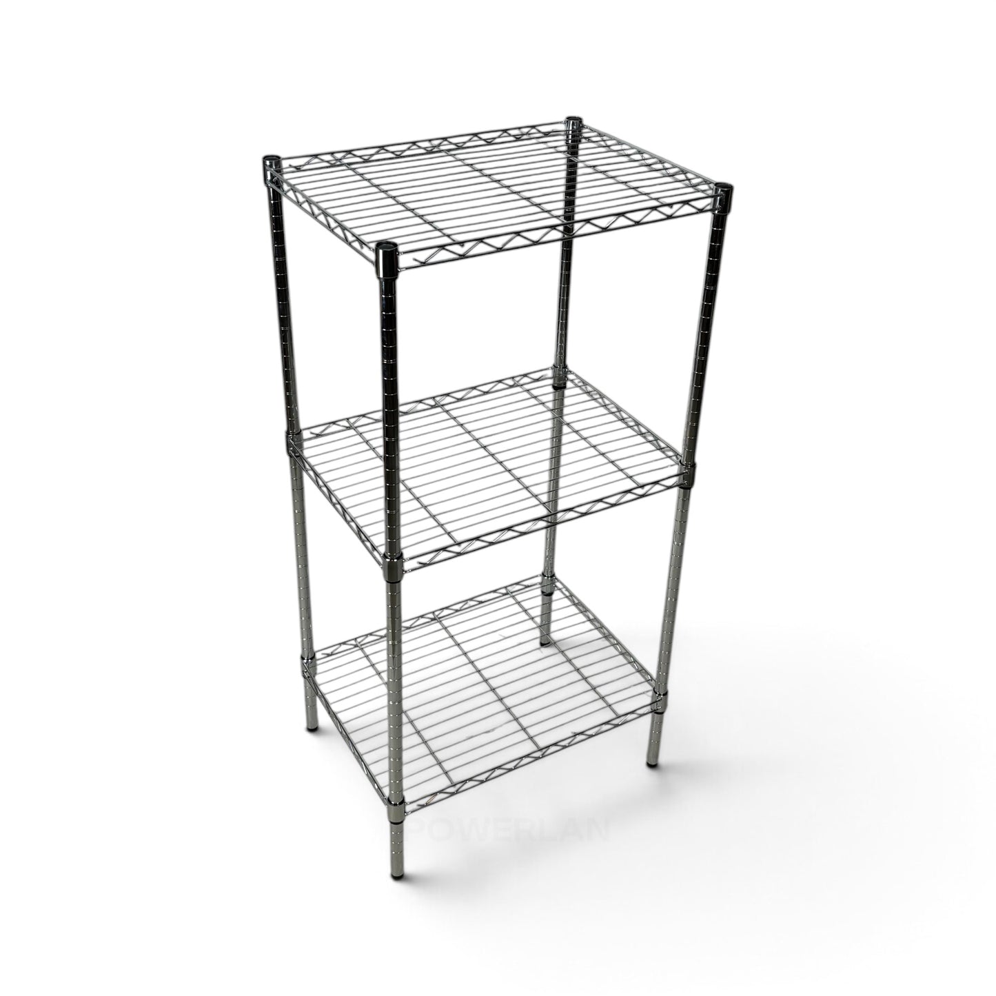 Scaffale Metallika H 122cm  – 3 Ripiani 60×35 cm