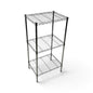 Scaffale Metallika H 122cm  – 3 Ripiani 60×35 cm