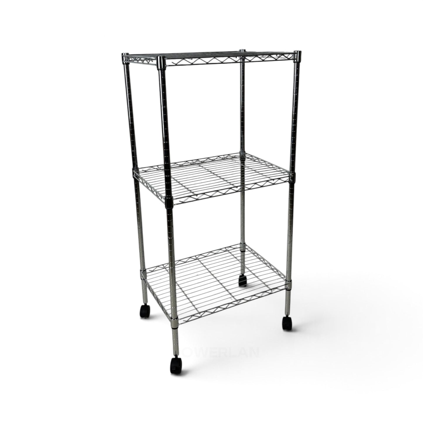Scaffale Metallika H 122cm  – 3 Ripiani 60×35 cm