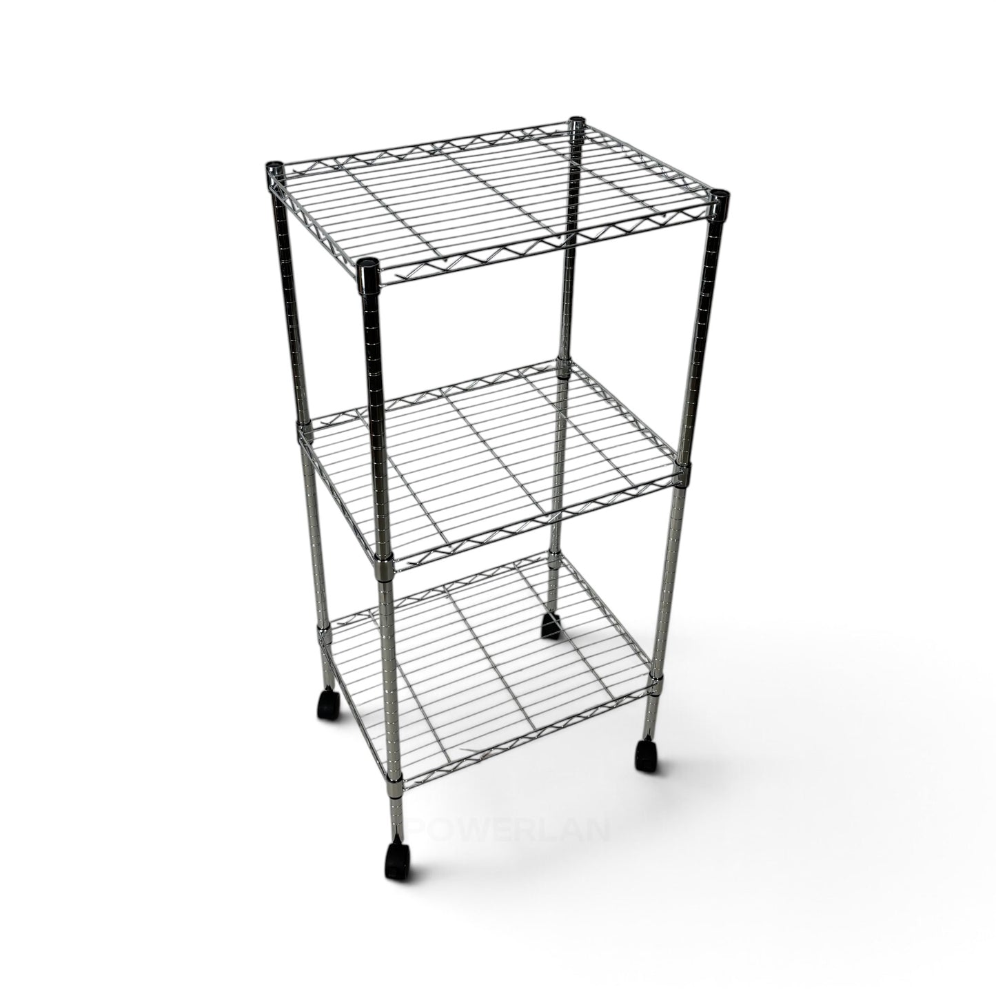 Scaffale Metallika H 122cm  – 3 Ripiani 60×35 cm