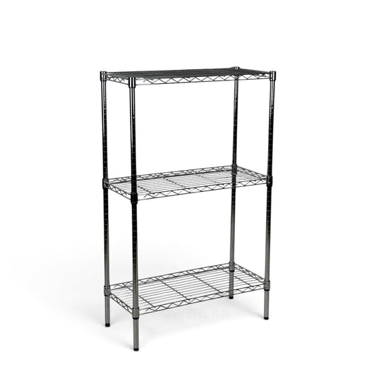 Scaffale Metallika H 122cm  – 3 Ripiani 90×45 cm