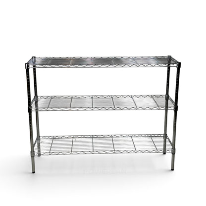 Scaffale Metallika H 82cm  – 3 Ripiani 122×45 cm