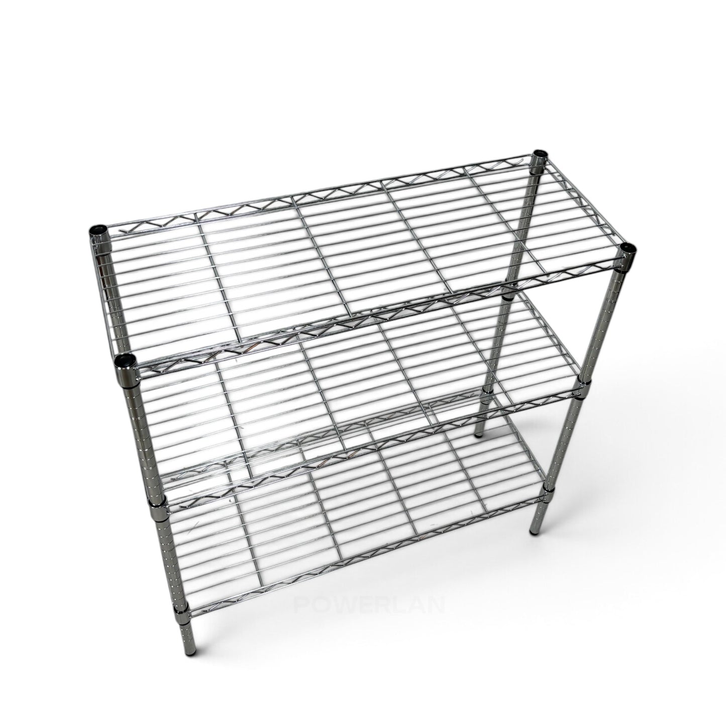 Scaffale Metallika H 102cm  – 3 Ripiani 90×45 cm