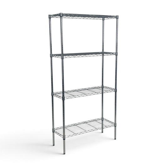 Scaffale Metallika H182cm  – 4 Ripiani 75×35 cm