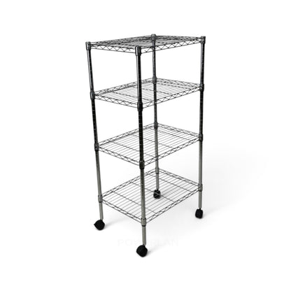Scaffale Metallika H 122cm  – 4 Ripiani 60×35 cm
