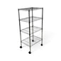 Scaffale Metallika H 122cm  – 4 Ripiani 60×35 cm