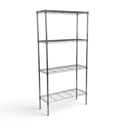 Scaffale Metallika H 152cm  – 4 Ripiani 90×35 cm