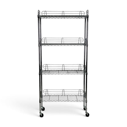 Scaffale Metallika H 152cm  – 4 Ripiani 90×35 cm