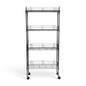 Scaffale Metallika H 152cm  – 4 Ripiani 90×35 cm