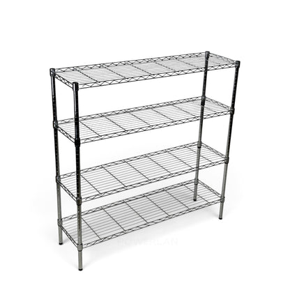 Scaffale Metallika H 122cm  – 4 Ripiani 122×35 cm