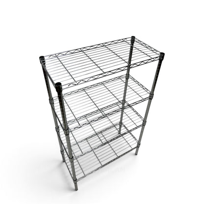 Scaffale Metallika H 122cm  – 4 Ripiani 90×45 cm