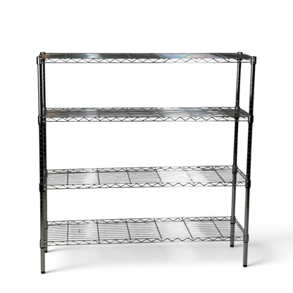 Scaffale Metallika H 122cm  – 4 Ripiani 122×35 cm