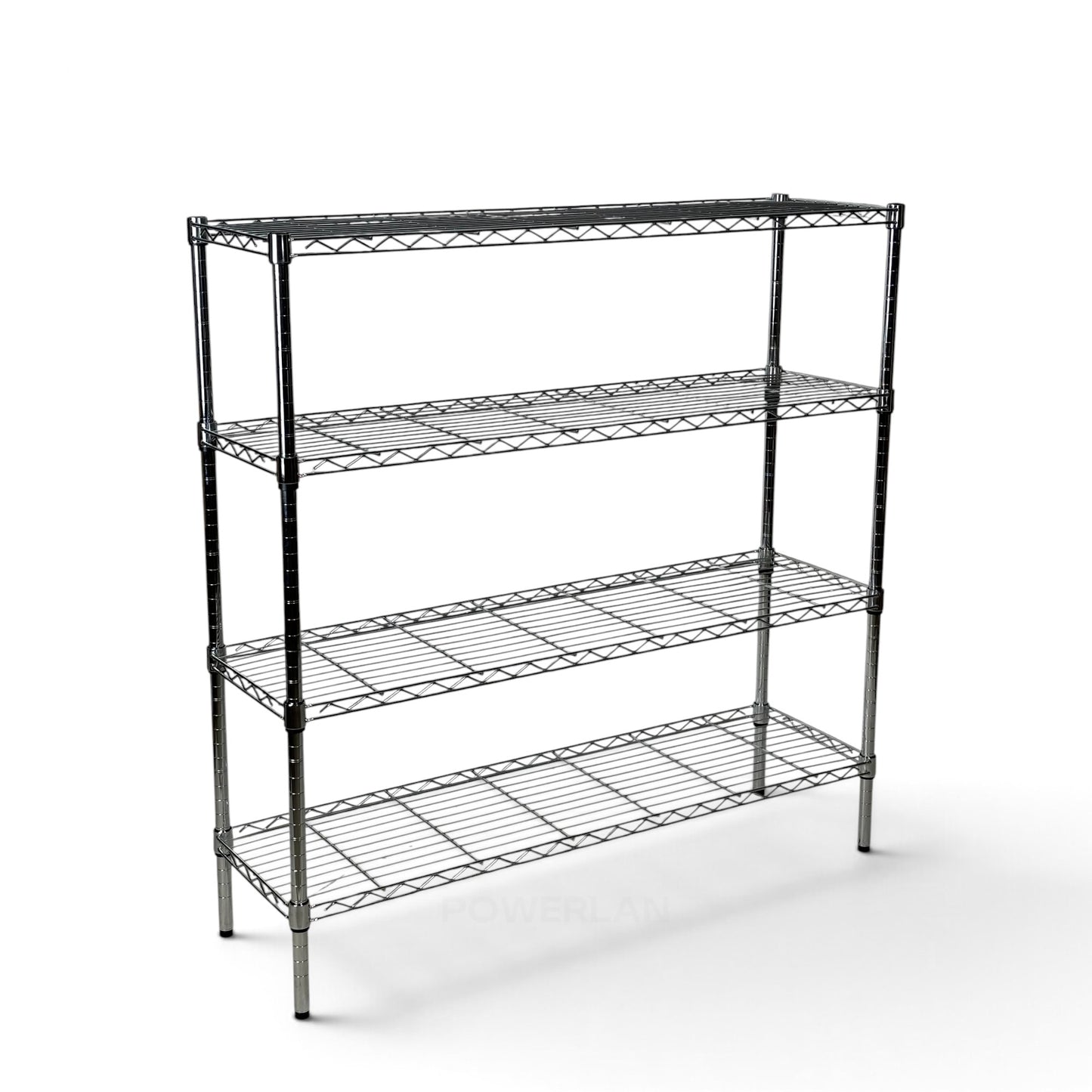 Scaffale Metallika H 122cm  – 4 Ripiani 122×35 cm