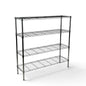 Scaffale Metallika H 122cm  – 4 Ripiani 122×35 cm