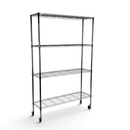 Scaffale Metallika H 182cm  – 4 Ripiani 122×35 cm