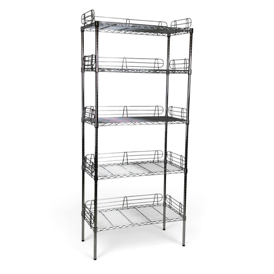 Scaffale Metallika H 222cm  – 5 Ripiani 90×35 cm