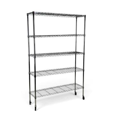 Scaffale Metallika H 182cm  – 5 Ripiani 122×35 cm
