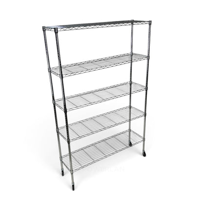 Scaffale Metallika H 152cm  – 5 Ripiani 122×35 cm