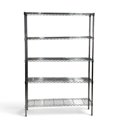 Scaffale Metallika H 182cm  – 5 Ripiani 122×35 cm