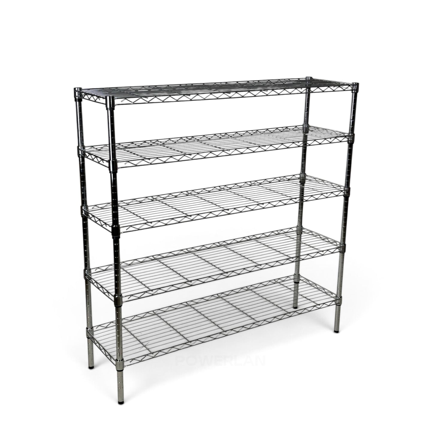 Scaffale Metallika H 122cm  – 5 Ripiani 122×35 cm