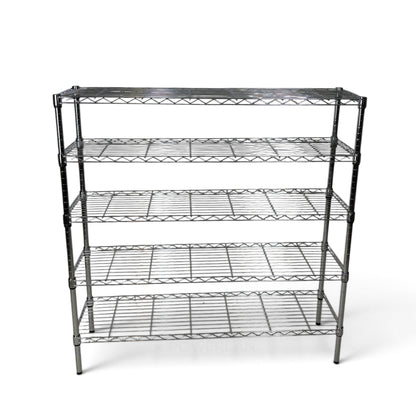 Scaffale Metallika H 122cm  – 5 Ripiani 122×35 cm