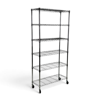 Scaffale Metallika H252cm – 6 Ripiani 75×35cm