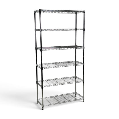 Scaffale Metallika H 252cm  – 6 Ripiani 90×35 cm