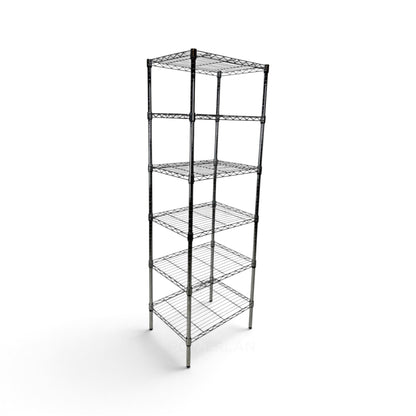 Scaffale Metallika H 182cm  – 6 Ripiani 60×35 cm