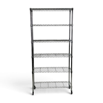 Scaffale Metallika H 252cm  – 6 Ripiani 90×35 cm