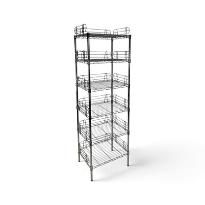 Scaffale Metallika H 182cm  – 6 Ripiani 60×35 cm