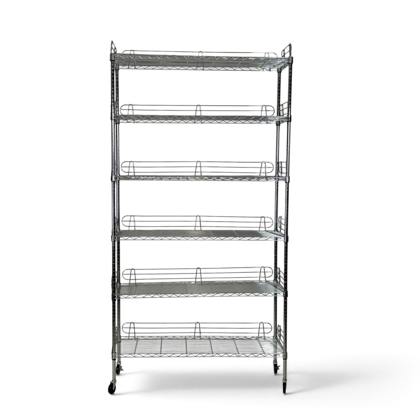 Scaffale Metallika H 252cm  – 6 Ripiani 122×35 cm