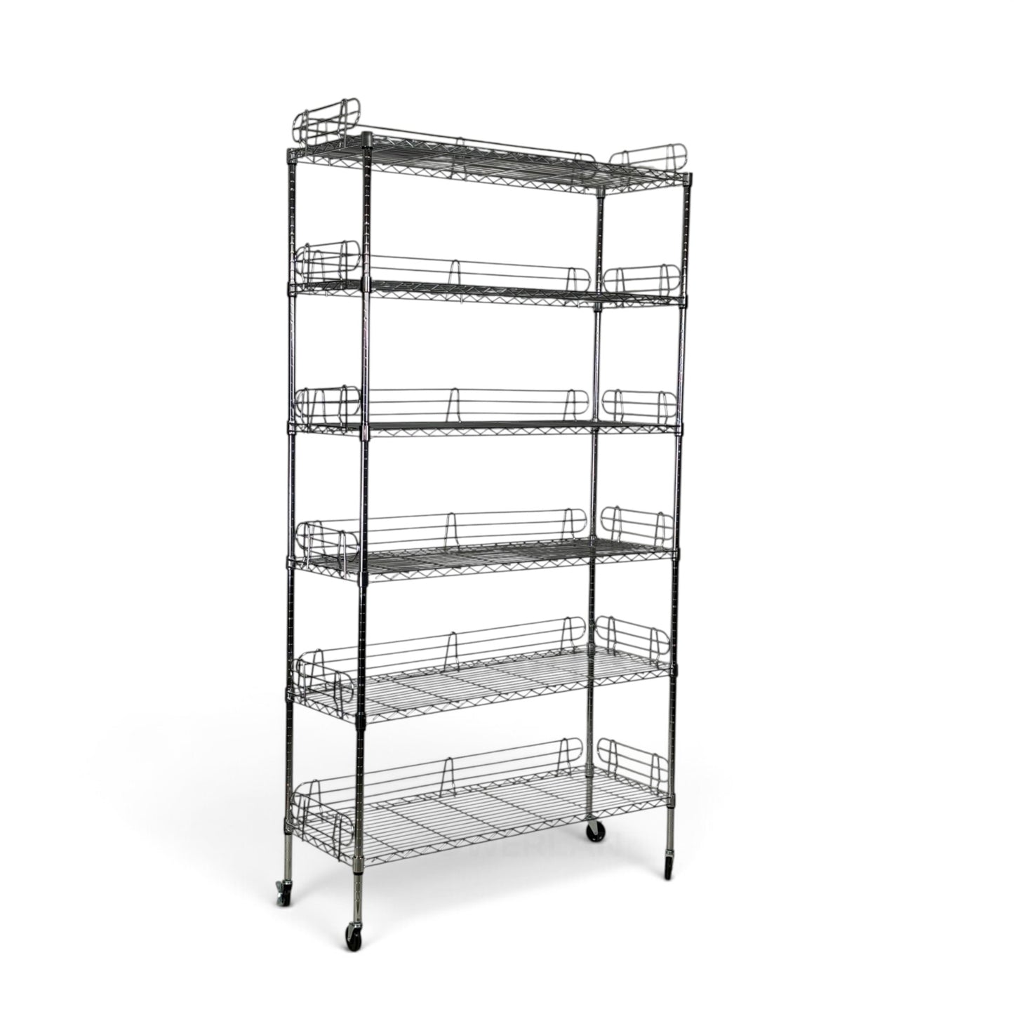 Scaffale Metallika H 202cm  – 6 Ripiani 122×45 cm