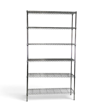 Scaffale Metallika H 202cm  – 6 Ripiani 122×45 cm
