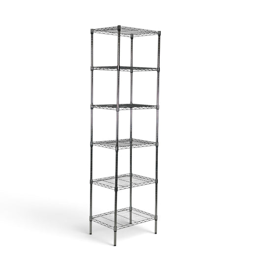 Scaffale Metallika H 202cm  – 6 Ripiani 60×35 cm