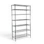 Scaffale Metallika H 252cm  – 7 Ripiani 122×35cm