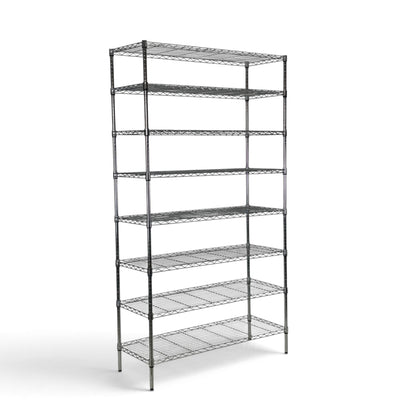 Scaffale Metallika H 252cm  – 8 Ripiani 90×45 cm