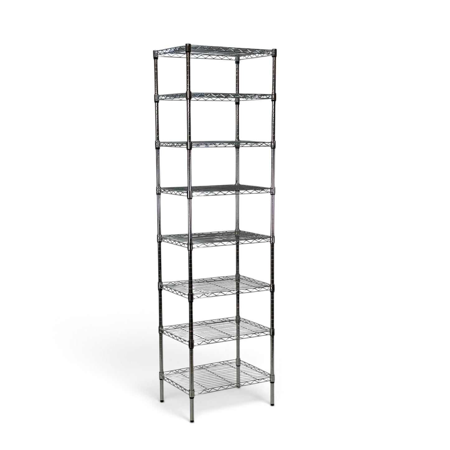 Scaffale Metallika H 252cm  – 8 Ripiani 60×45 cm