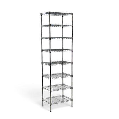 Scaffale Metallika H 252cm  – 8 Ripiani 60×45 cm
