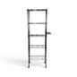 Carrello Metallika con Ruote – 5 Ripiani Grigliati Slim Salvaspazio